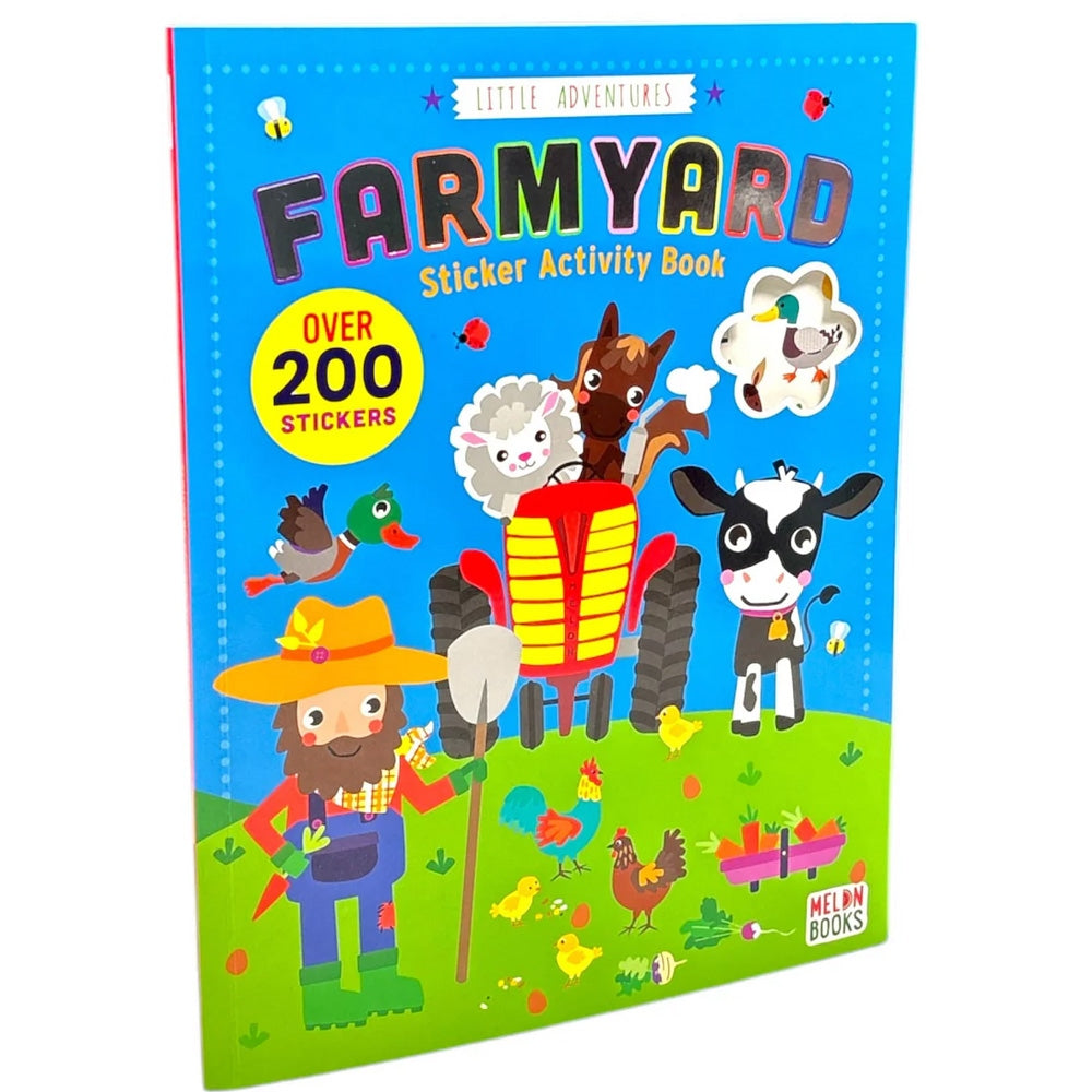 Little Adventures Farmyard Sticker Activity Book