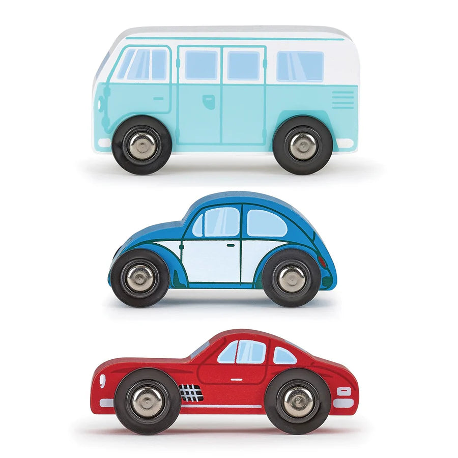 Papo 3 Wooden Vehicles Playset