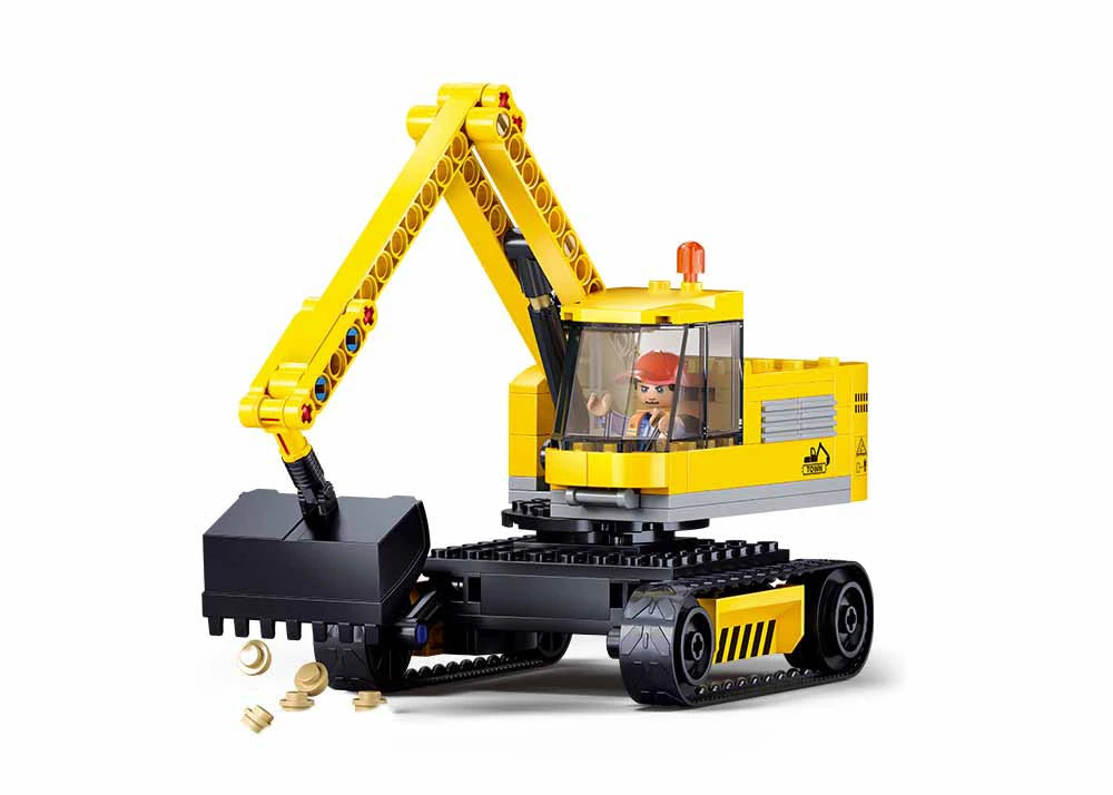 Sluban Town Series - E6 small excavator