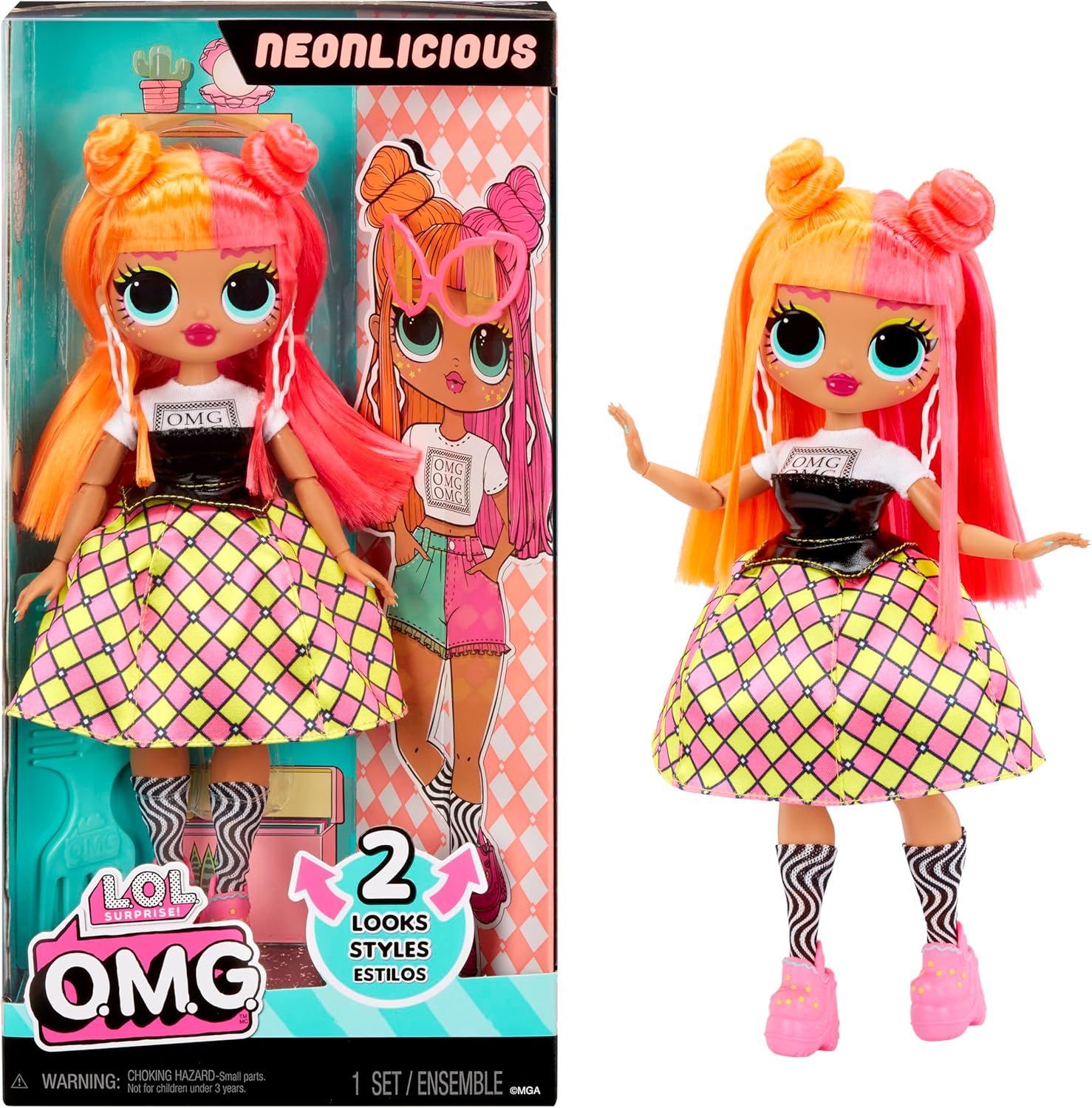 L.O.L. Surprise! O.M.G. Neonlicious Fashion Doll