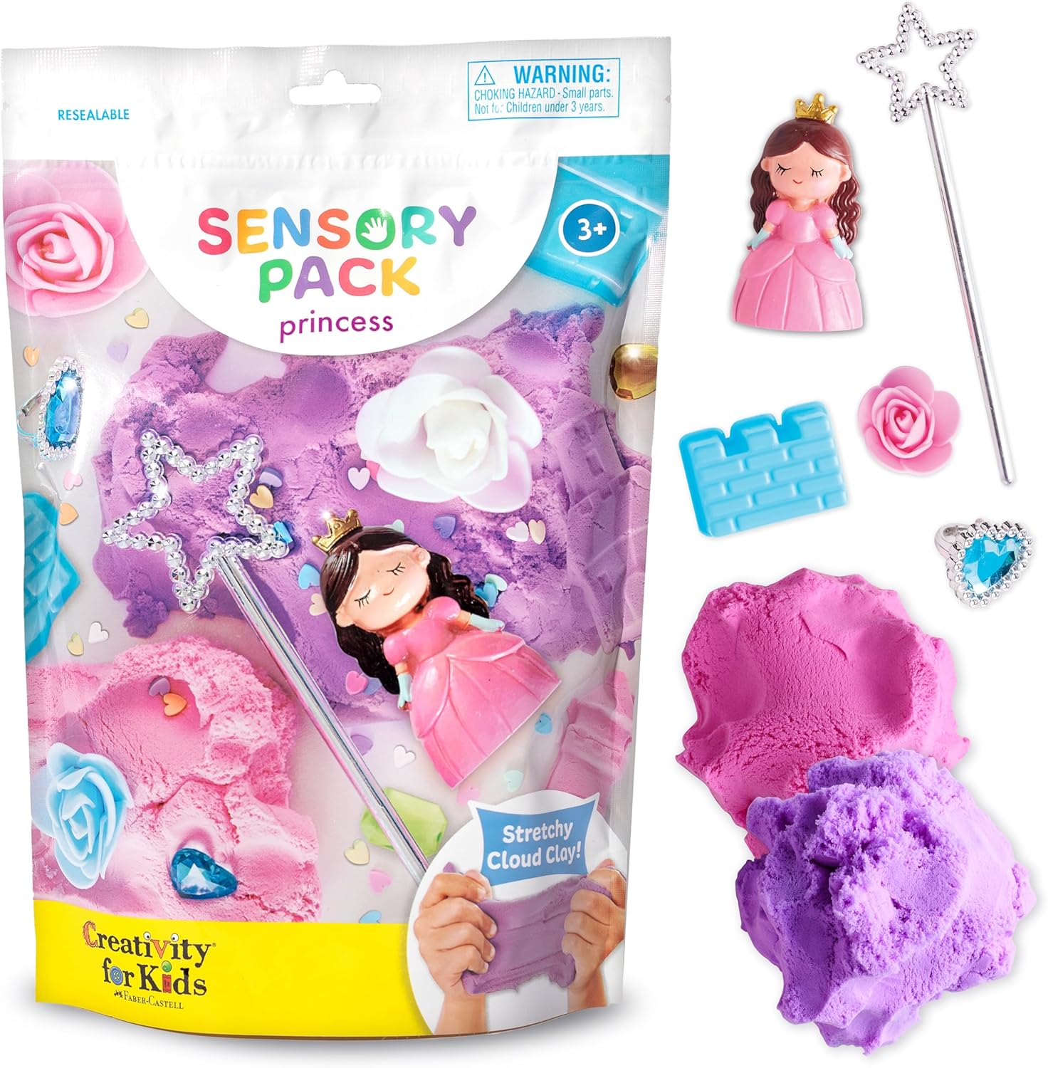 Stretchy Cloud Clay Princess Sensory Pack
