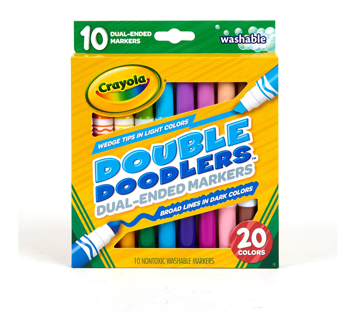 Crayola 10 Double Doodler Duel Ended Markers