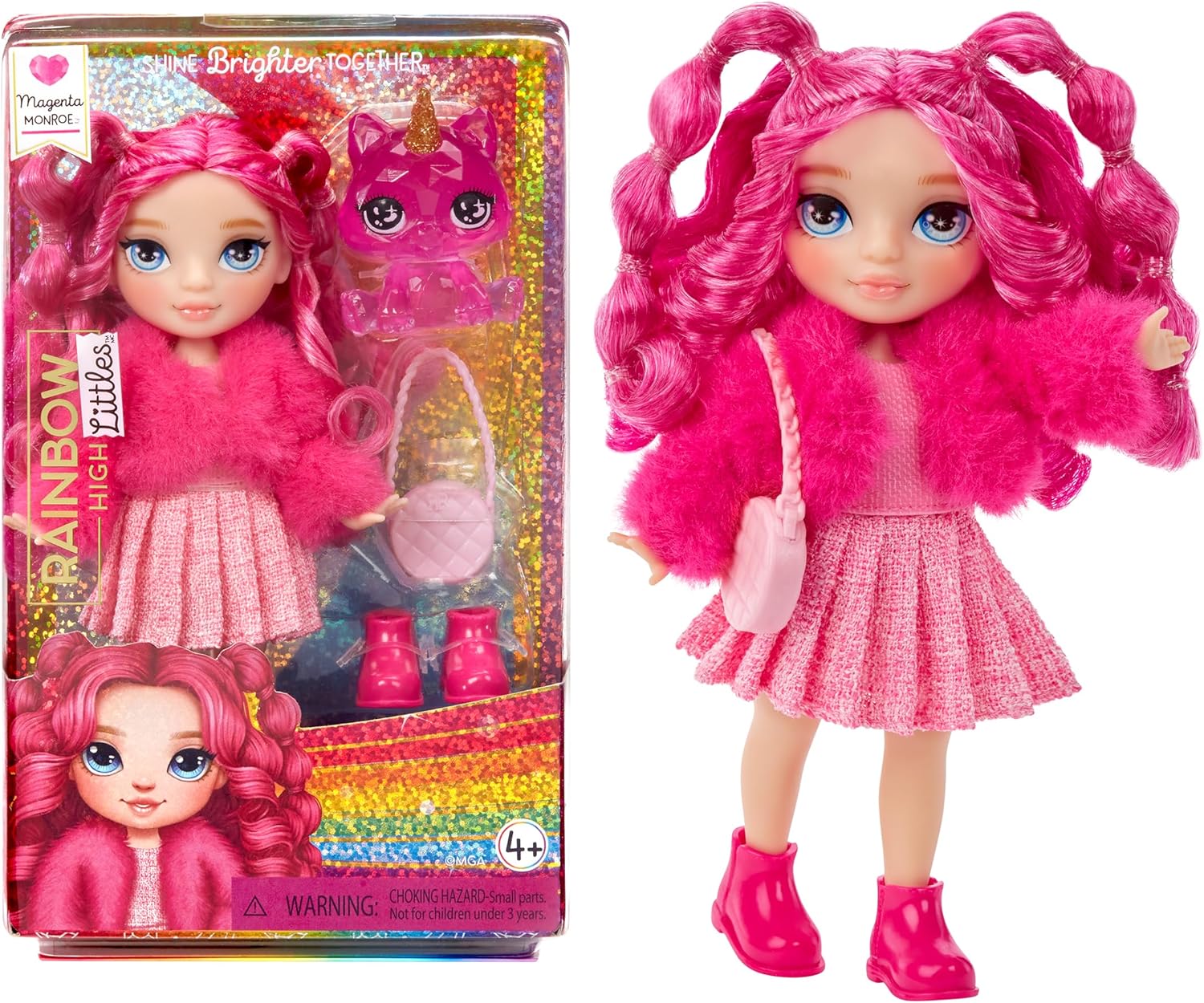 Rainbow High Littles Magenta Monroe Fashion Doll