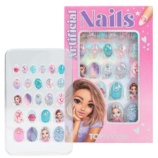 TOPModel Artificial Nails Glitter Beauty & Me