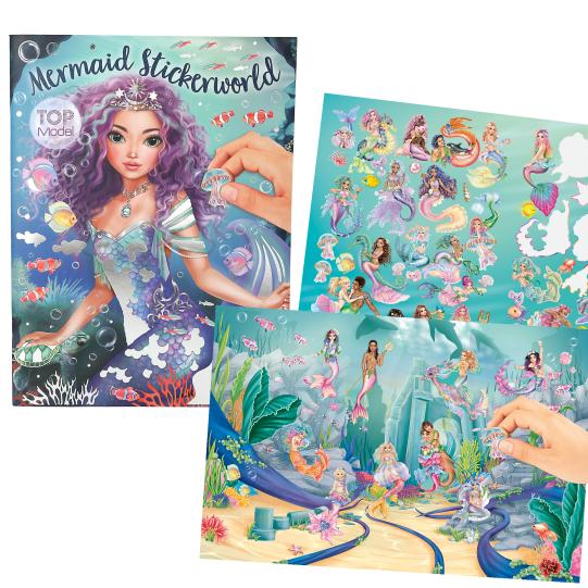 TOPModel Metallic Stickerbook Mermaid