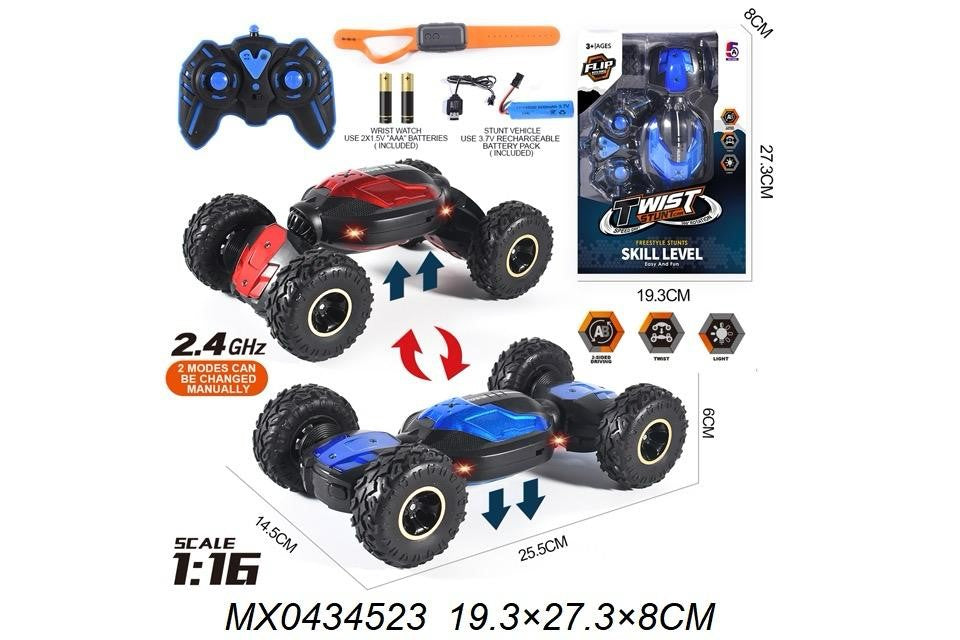 Gesture Sensing Radio Controlled Stunt Car