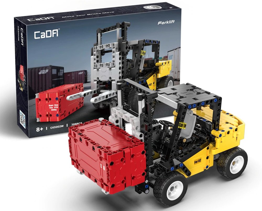 Cada Fork Lift 388 Piece Construction Set