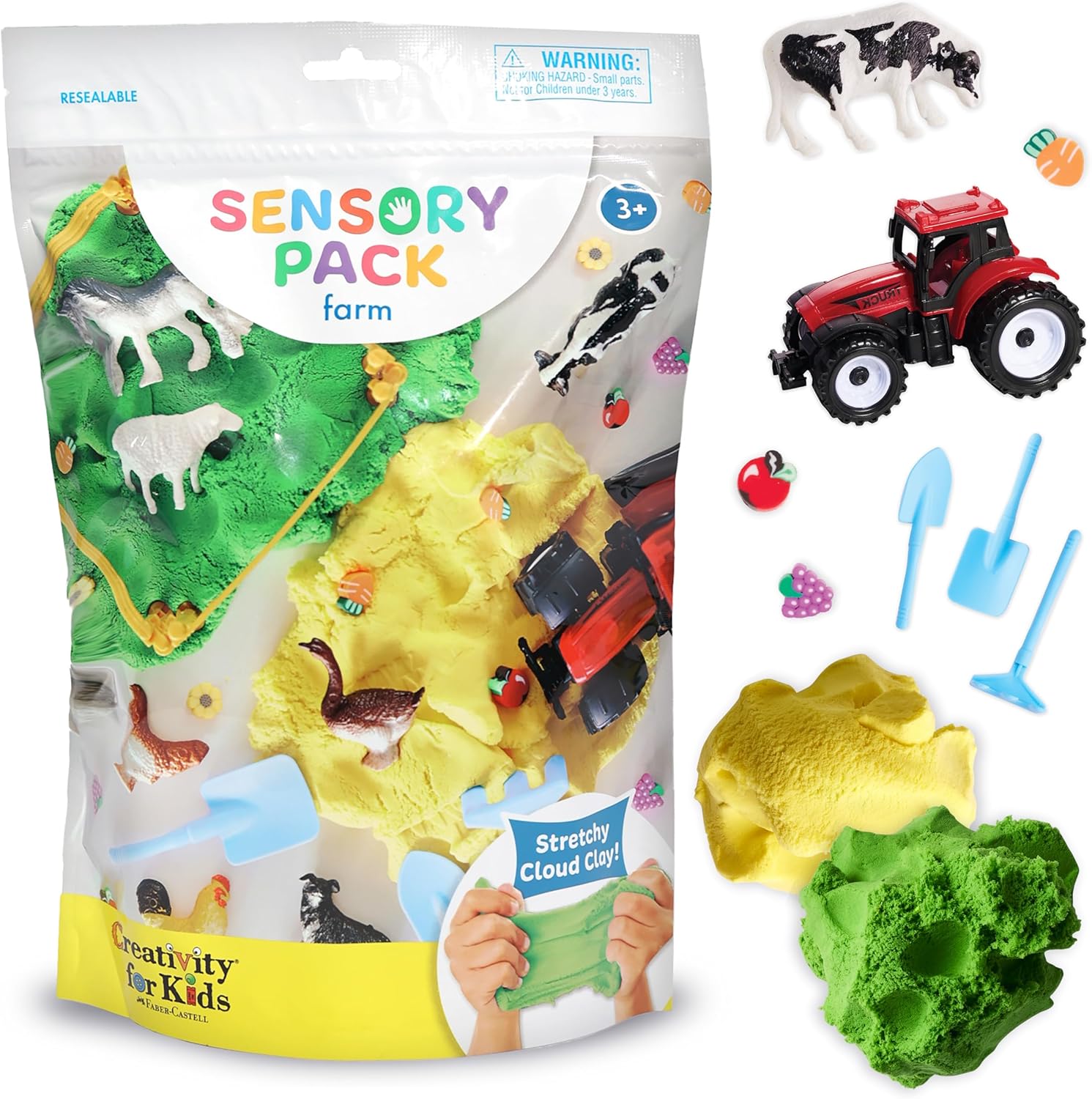Stretchy Cloud Clay Farm Sensory Pack