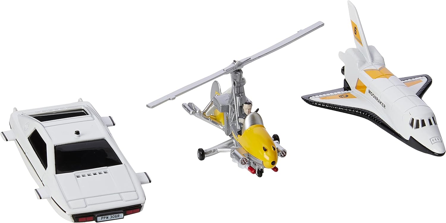 Corgi James Bond Air, Sea & Space Collection Triple Pack (Space Shuttle, Gyrocopter, Lotus Esprit)