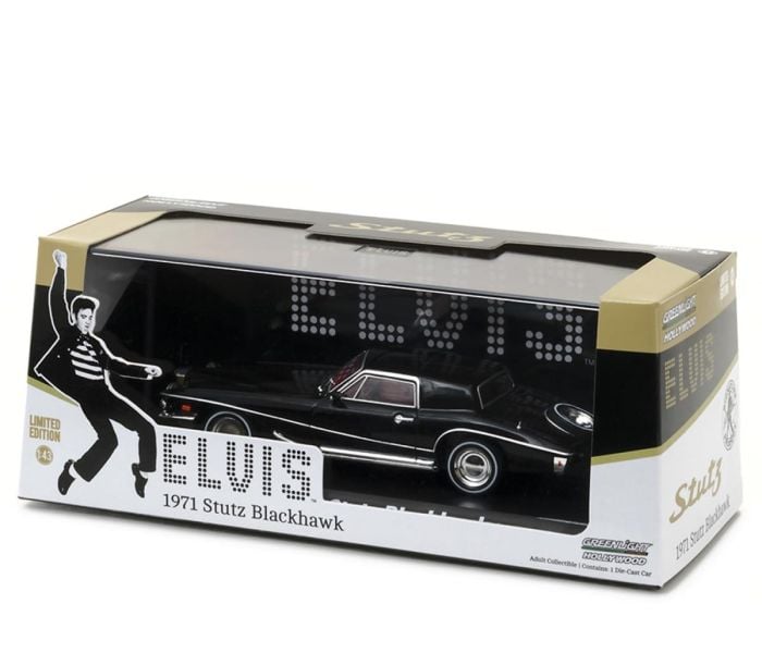 Elvis Presley 1971 Stutz Blackhawk 1:43 Scale