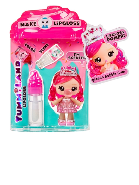 YummiLand Lip Gloss Bianca Bubble Gum Doll