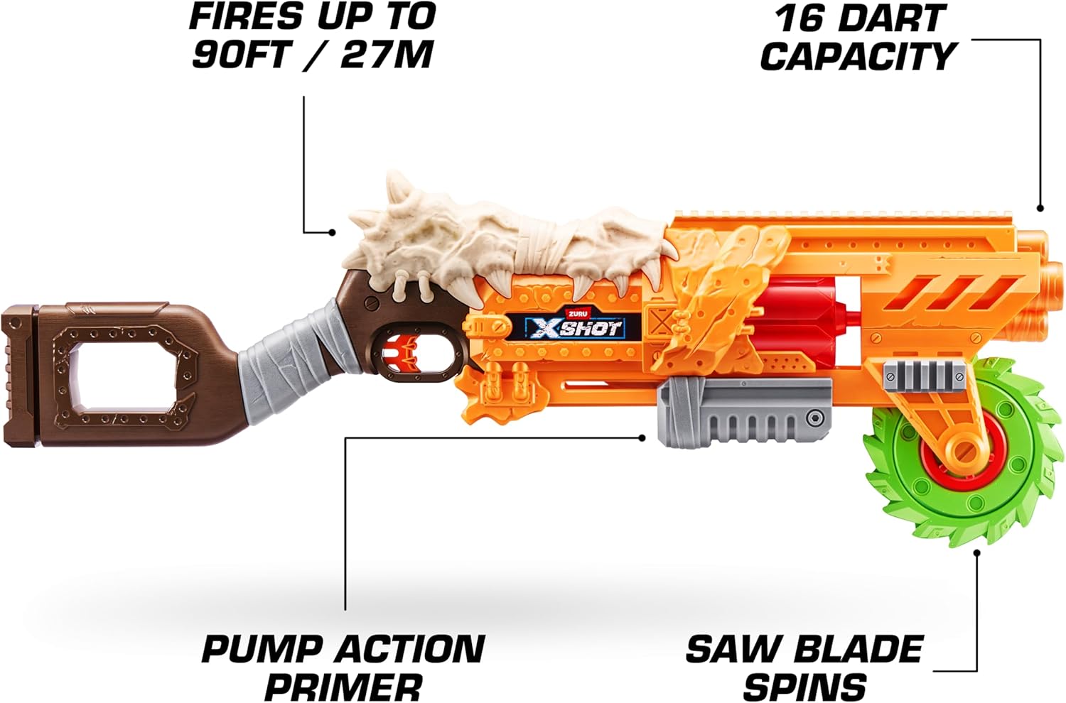 X-Shot Insanity Horrorfire Doomsday Rifle