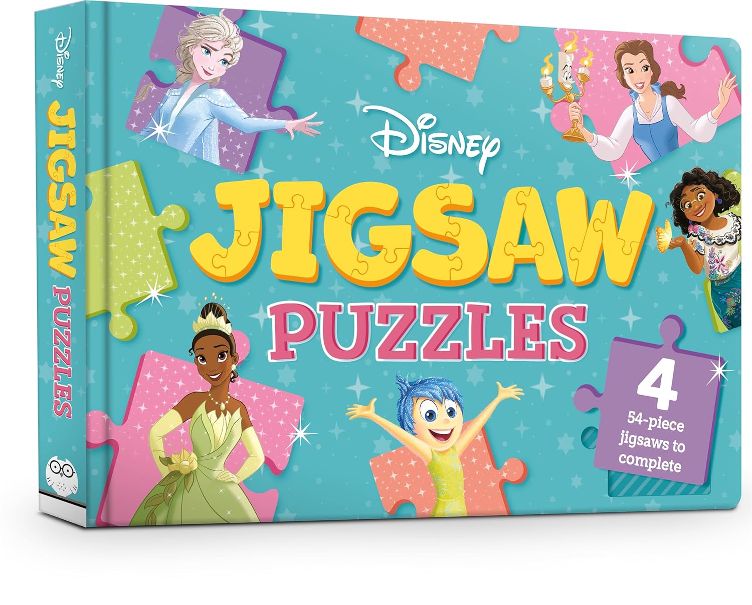 Disney Jigsaw Book with 4 x 54 piece Jigsaws