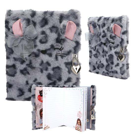 TOPModel Cosy Cat Diary with Lock