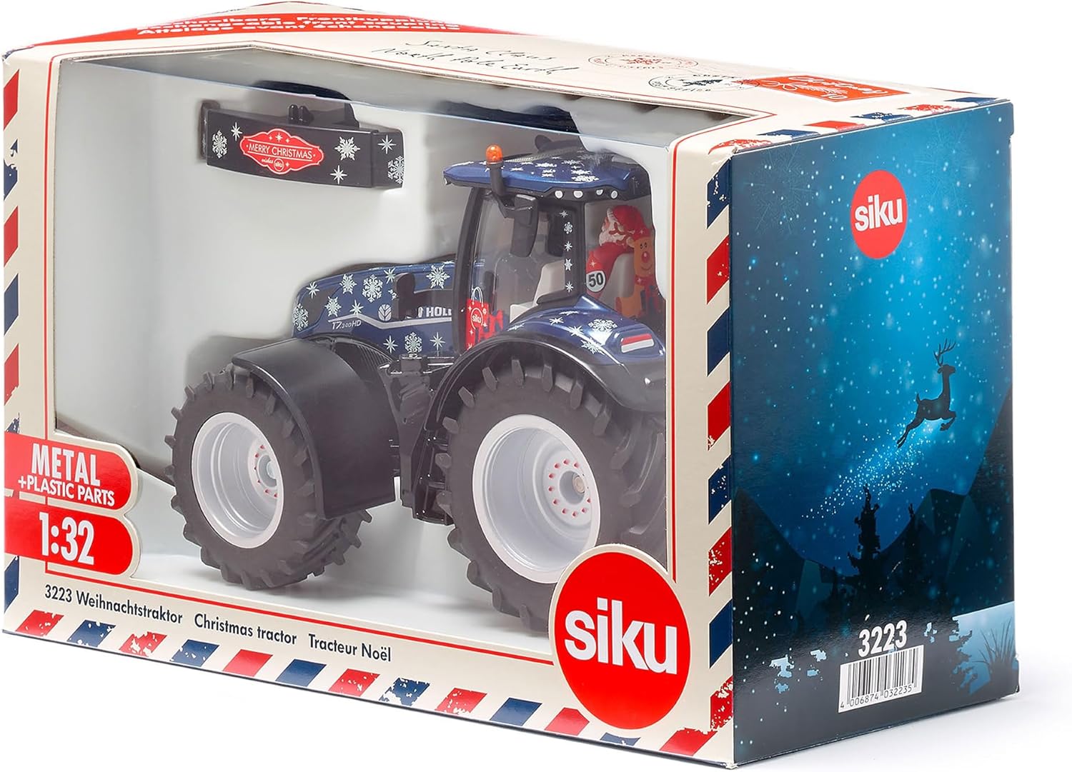 Siku 1:32 New Holland Christmas Tractor