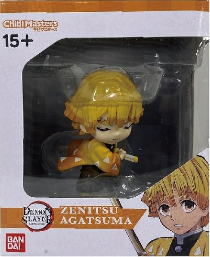 Chibi Master Demon Slayer Zenitsu Agatsuma Figure