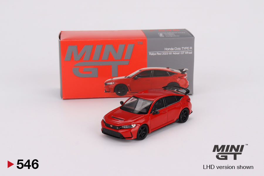 Mini GT Honda Civic TypeR -Red 1:64 Scale Die Cast