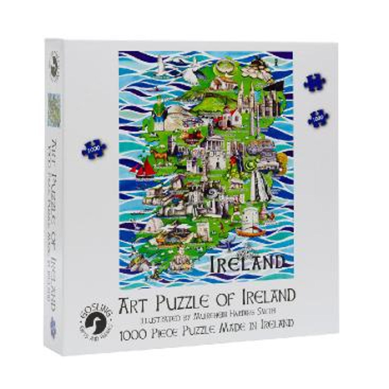 Art Puzzle of Ireland 1000 Piece Jigsaw