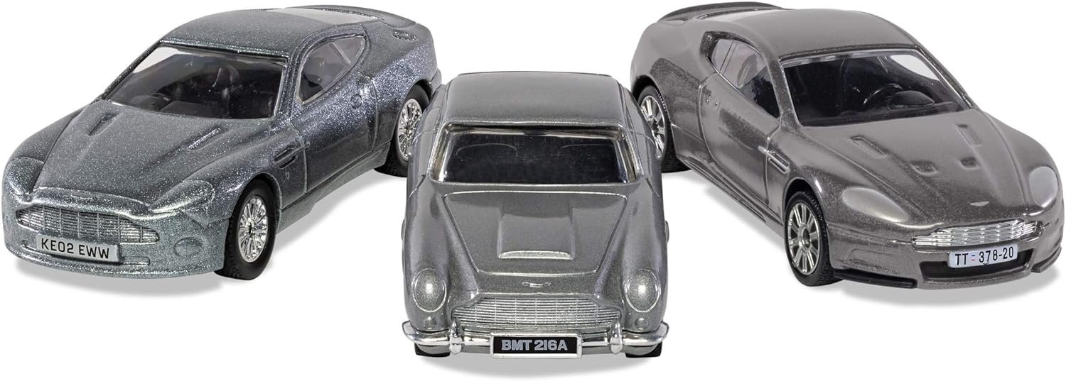 Corgi James Bond Aston Martin Collection (V12 Vanquish, DB5, DBS)