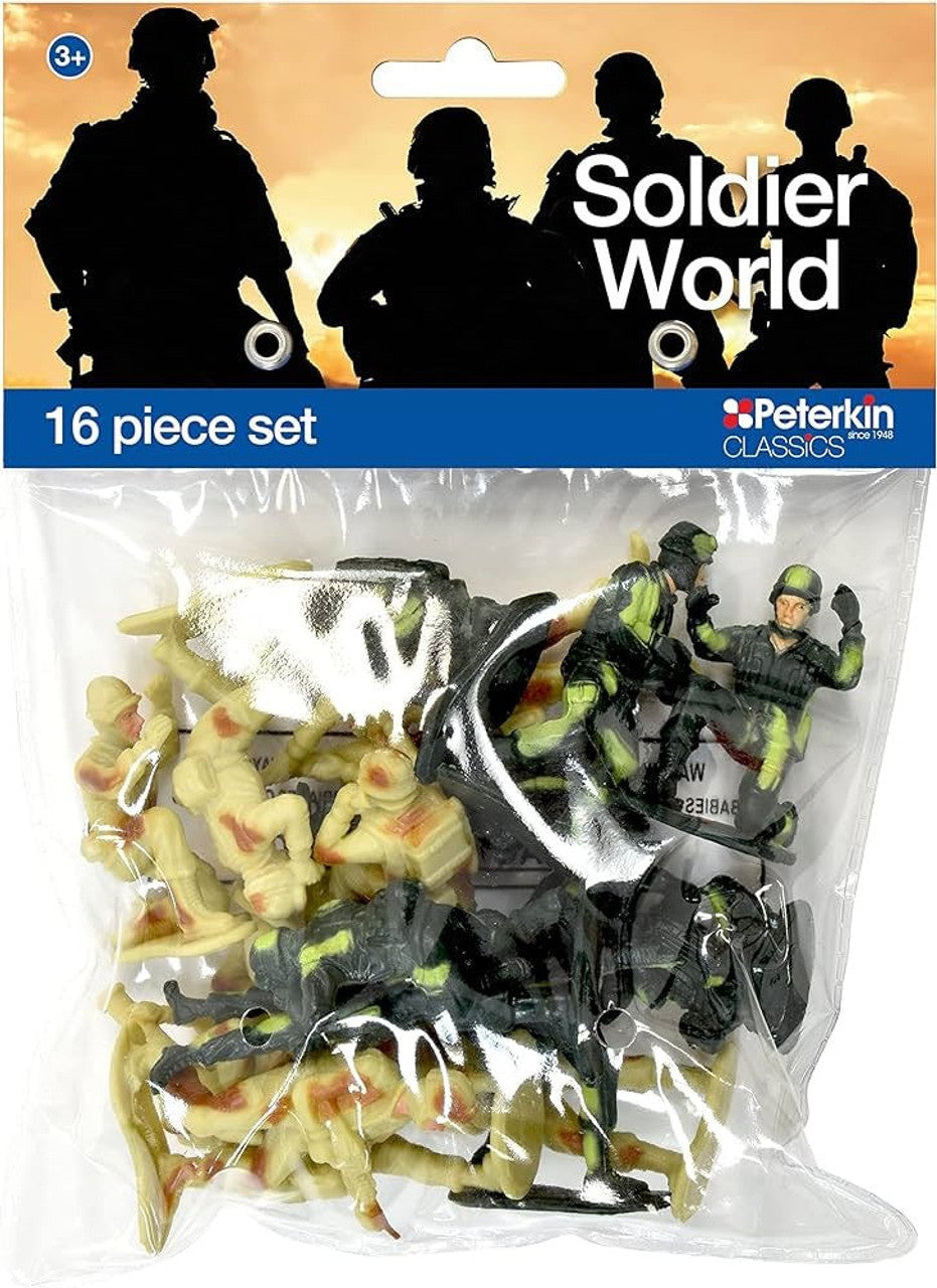 Soldier World 16 Piece Figure Set
