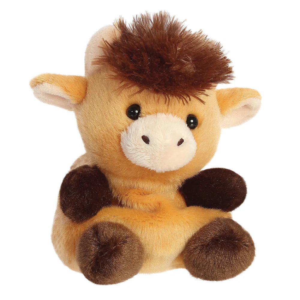 Palm Pals Hubert Highland Cow 12cm Soft Toy