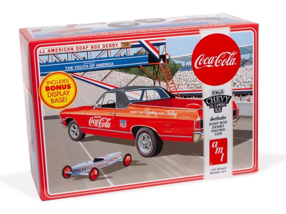 AMT 1968 Chevy El Camino SS Coca Cola 1:25 scale