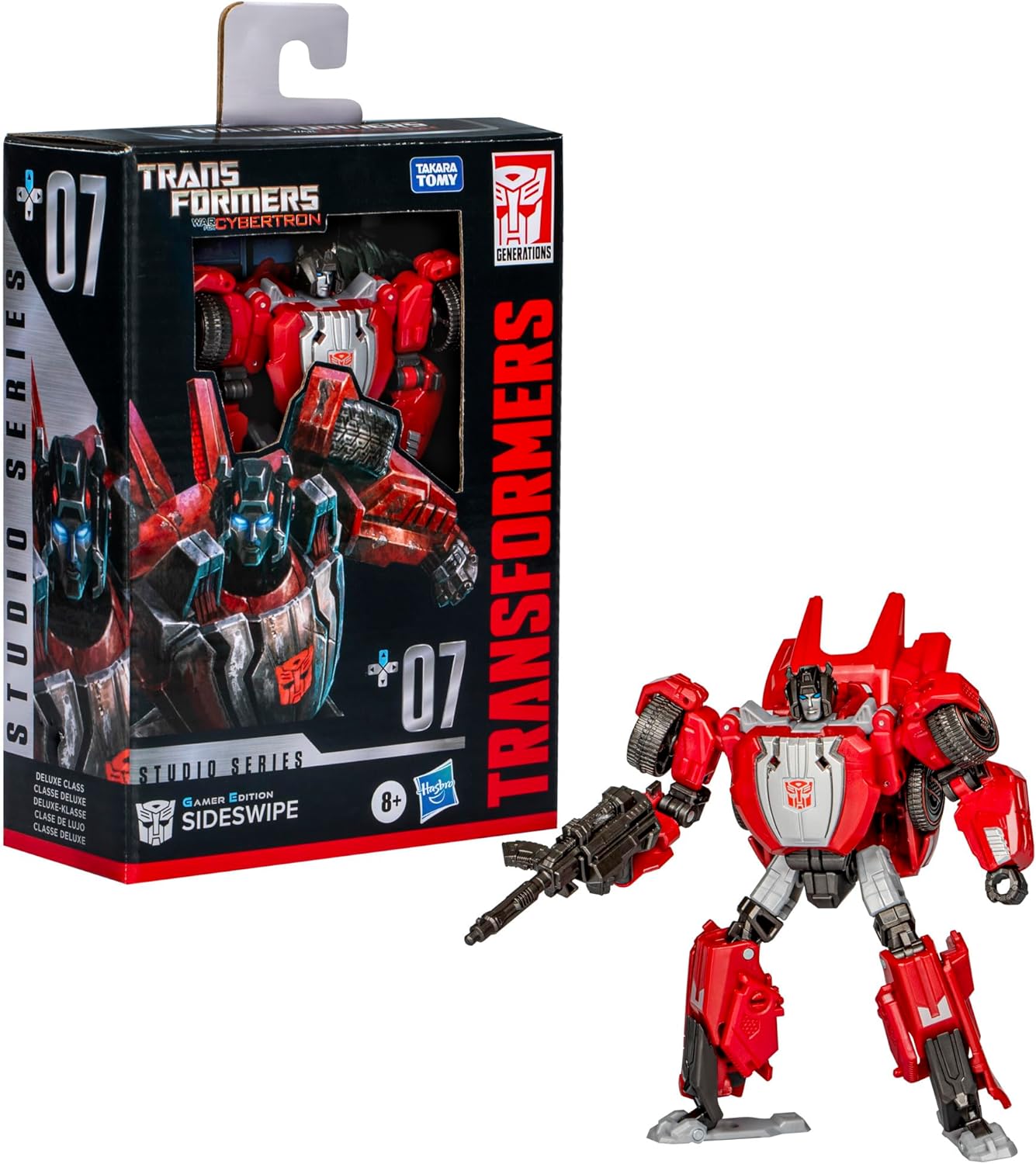 Transformers War for Cybertron Studio Series Sideswipe Gamer Edition