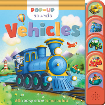 Vehicles Pop Up Sounds Book