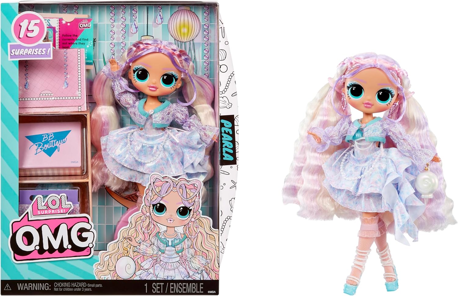 L.O.L. Surprise OMG Pearla Fashion Doll