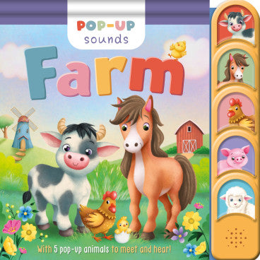 Farm Pop Up Sounds Book