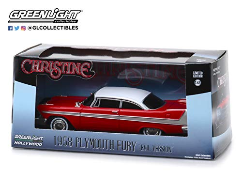 Greenlight Christine Movie 1958 Plymouth Fury 1:43 Scale Die Cast Model