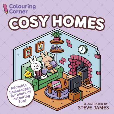 Cosy Homes Colouring Book