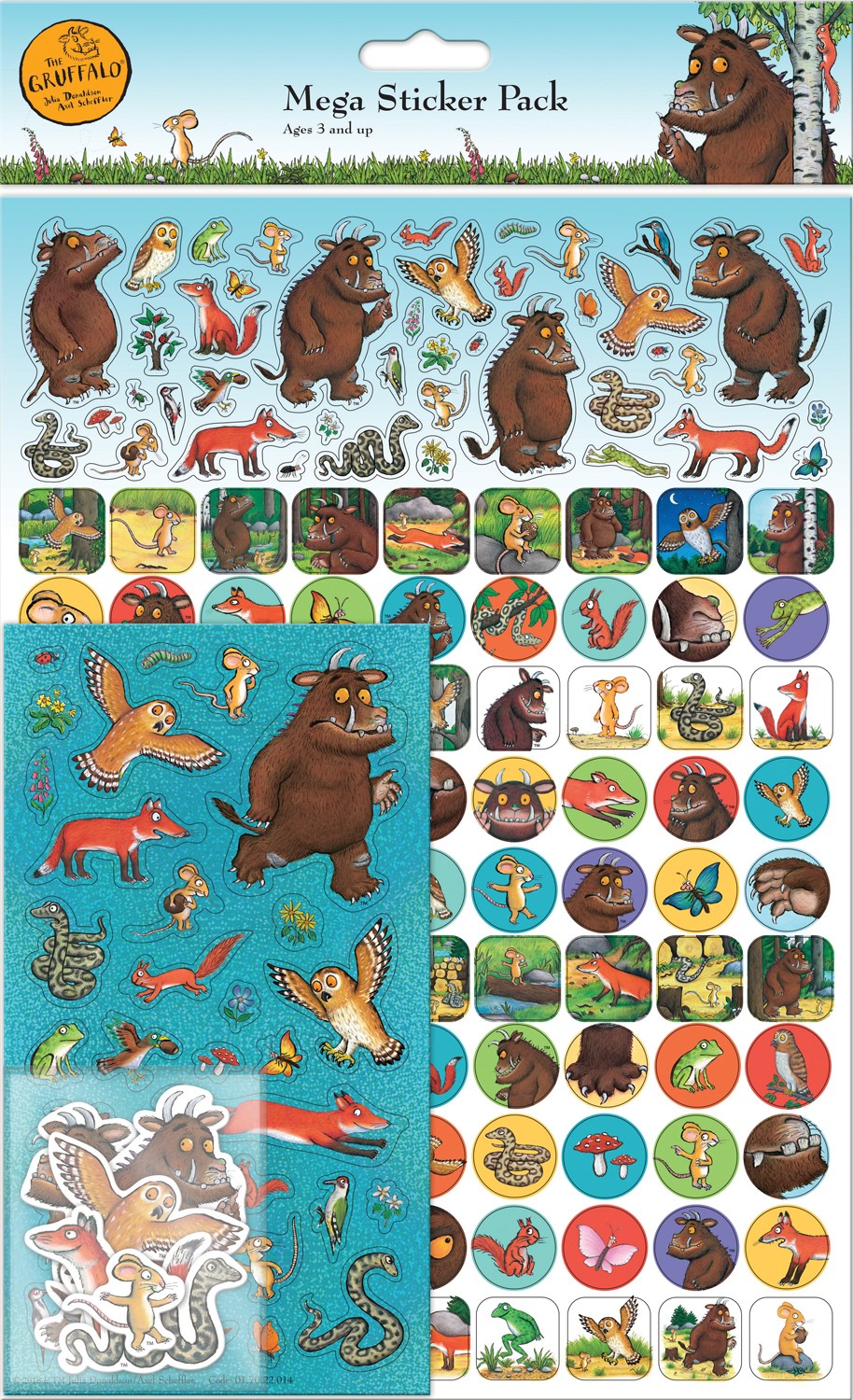 The Gruffalo Mega Sticker Pack