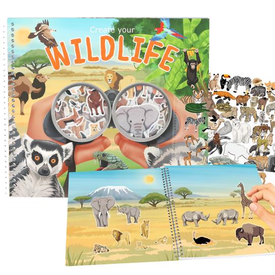 Create your Wild Life with Flock Stickers