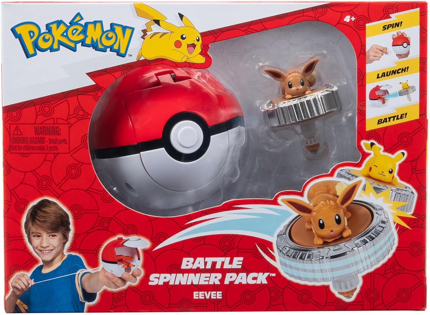 Pokemon Battle Spinner Pack Eevee