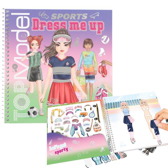 TOPModel Dress Me Up Stickerbook