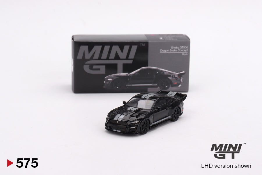 Mini GT Shelby GT500 Dragon Snake Concept - Black 1:64 Scale
