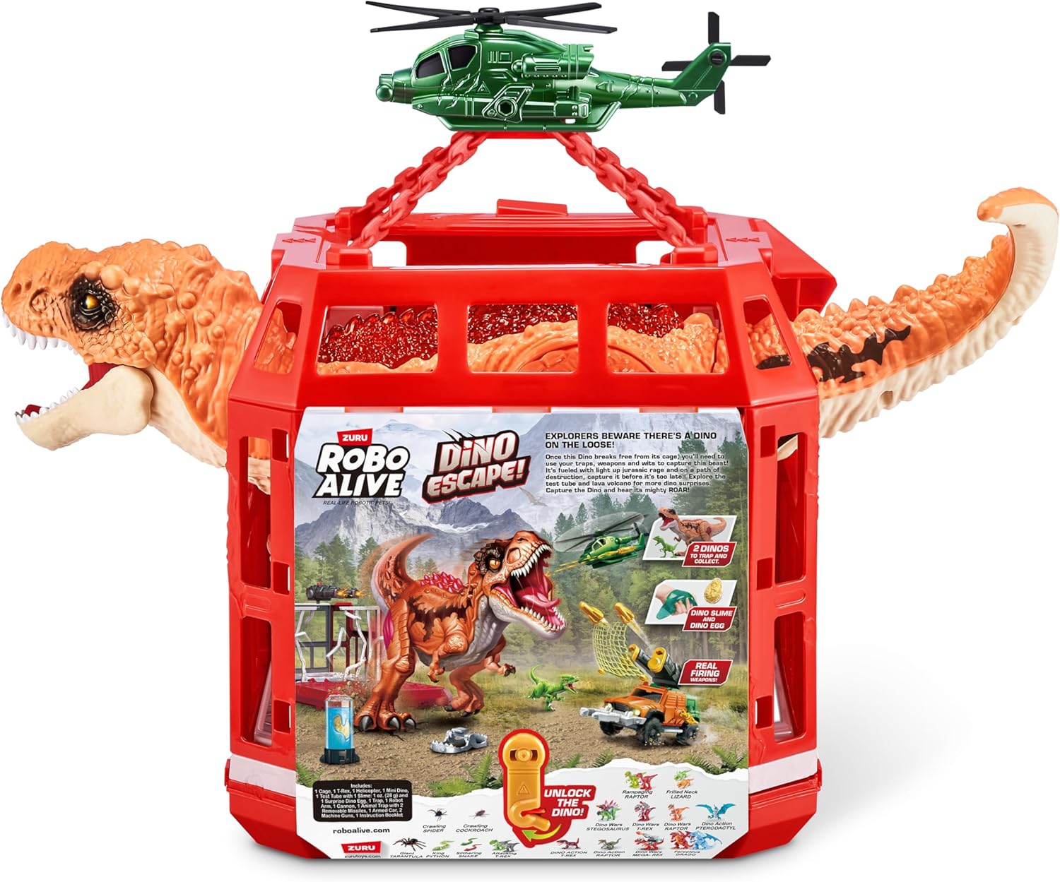 Robo Alive Dino Escape Playset