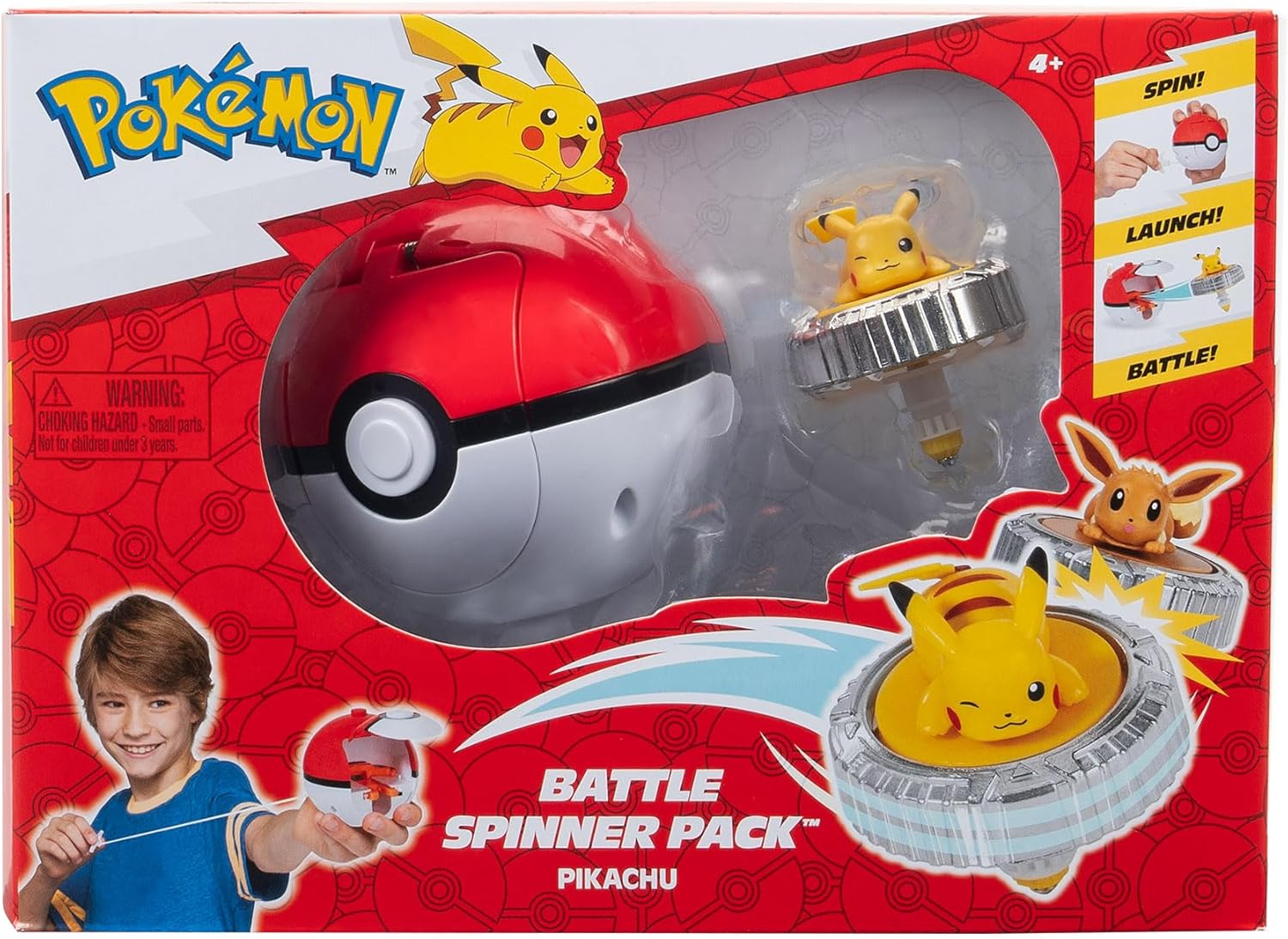 Pokemon Battle Spinner Pack Pikachu