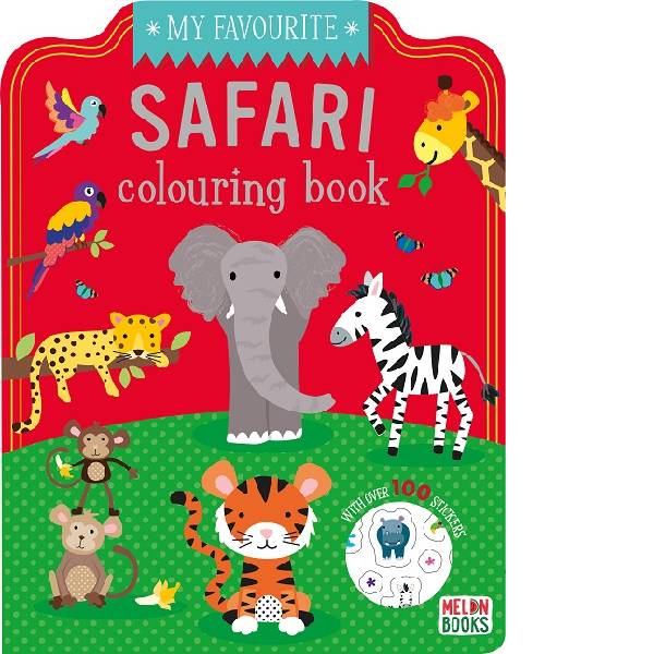 My Favourite Safari Colouring Book