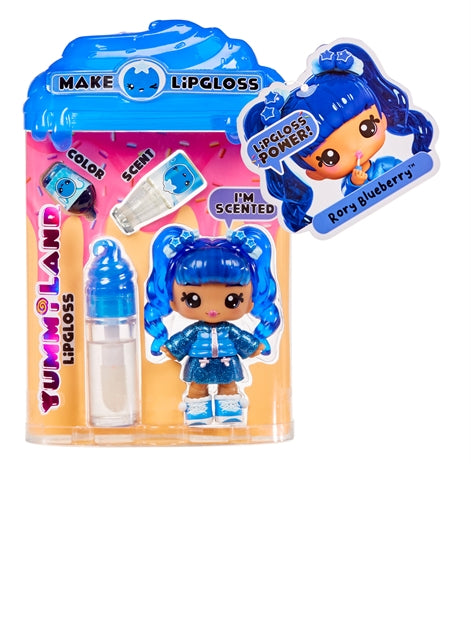 YummiLand Lip Gloss Rory Blueberry Doll