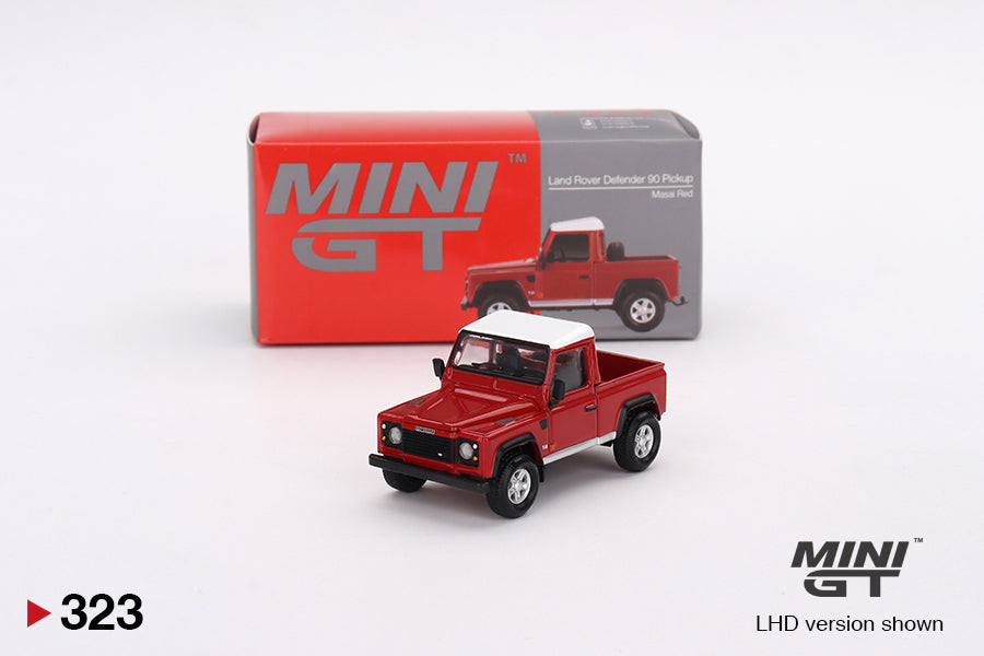 Mini GT Land Rover Defender 90 Pick-Up 1:64 Scale