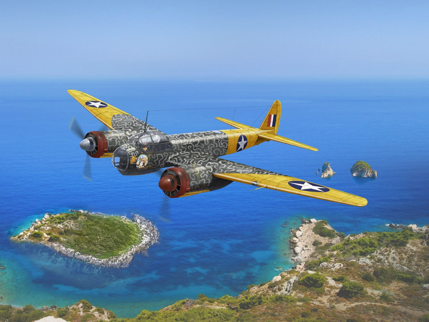 Ju 88 USAF/RAF Bomber 1:48 Scale Kit