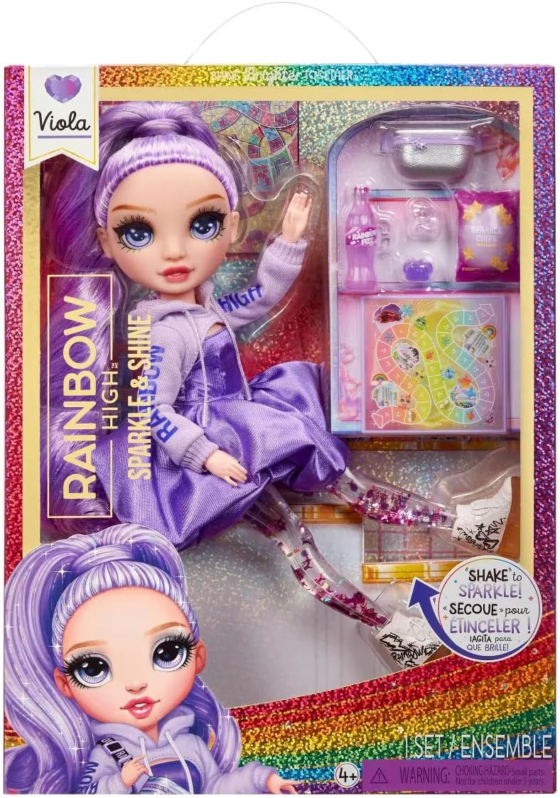 Rainbow High Sparkle & Shine Viola Fashion Doll