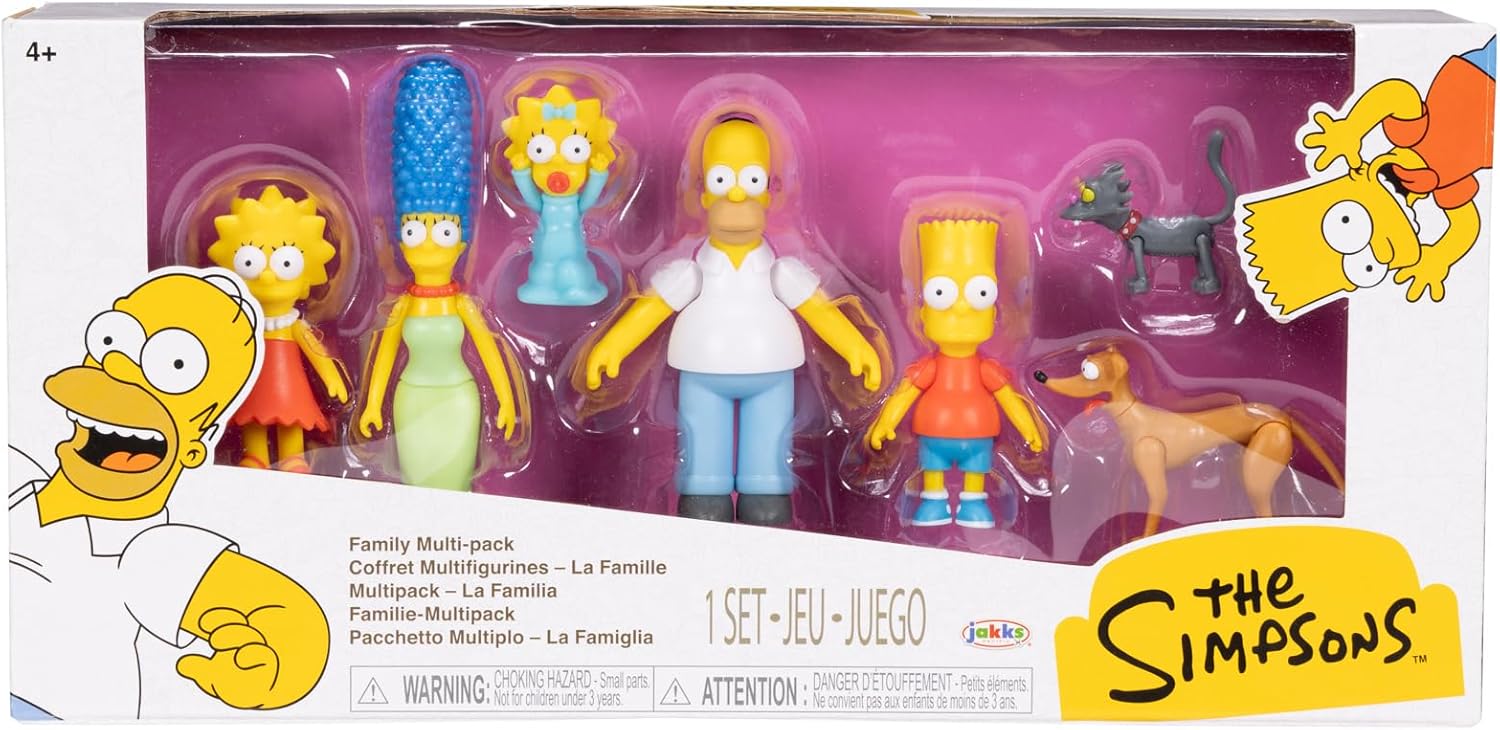 The Simpsons 2.5" Family Multi Pack