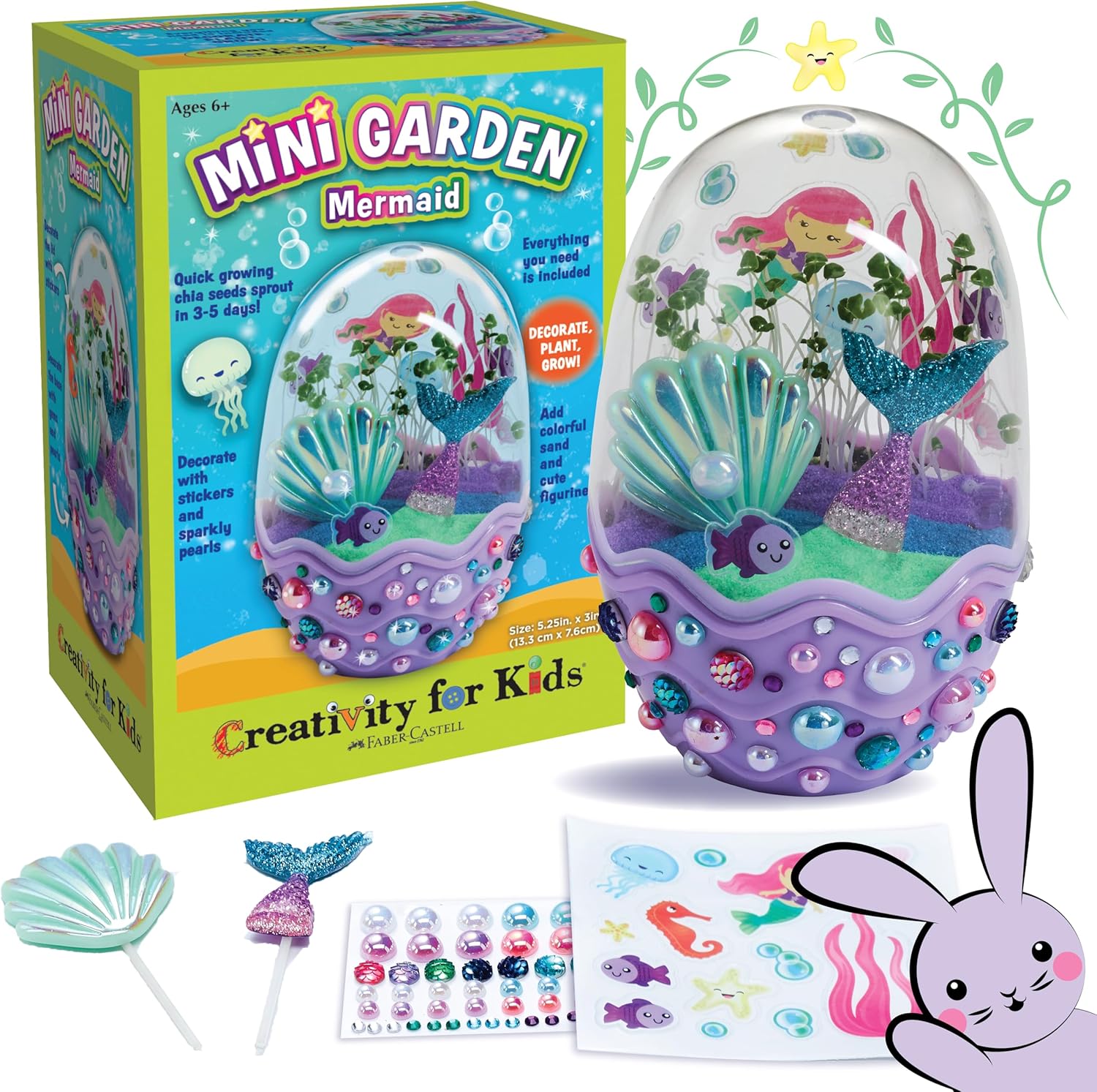 Grow Mini Garden Mermaid Set