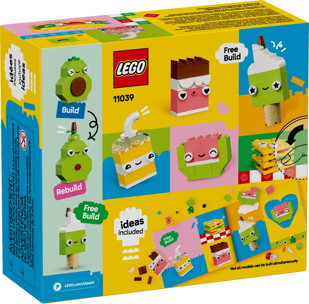 LEGO Classic 11039 Creative Food Friends