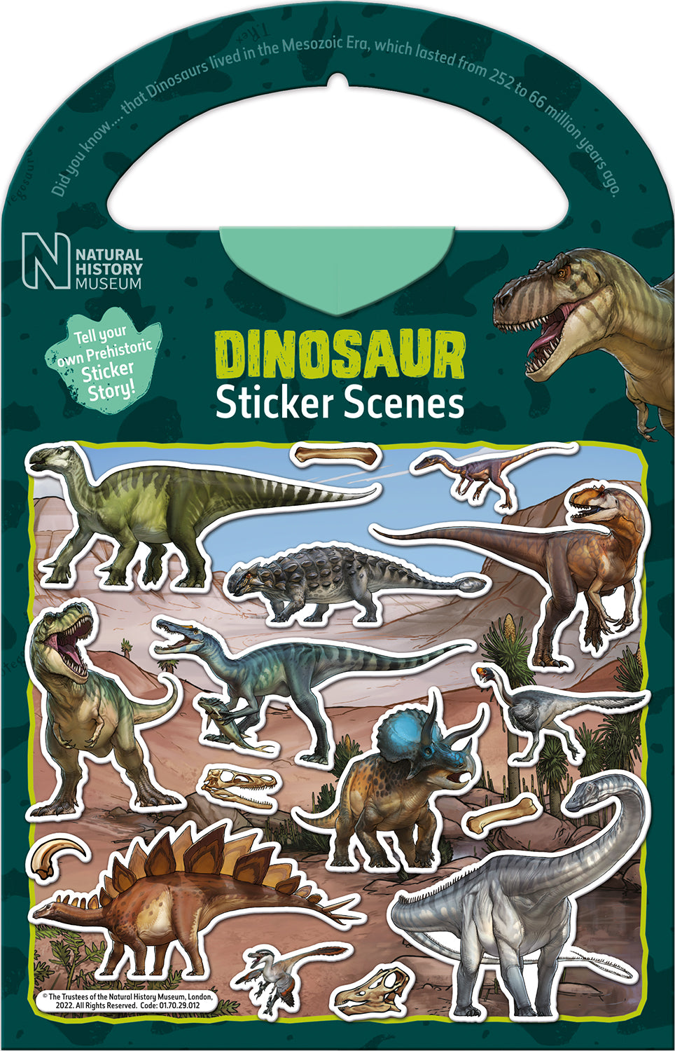 Dinosaurs Sticker Scene Set