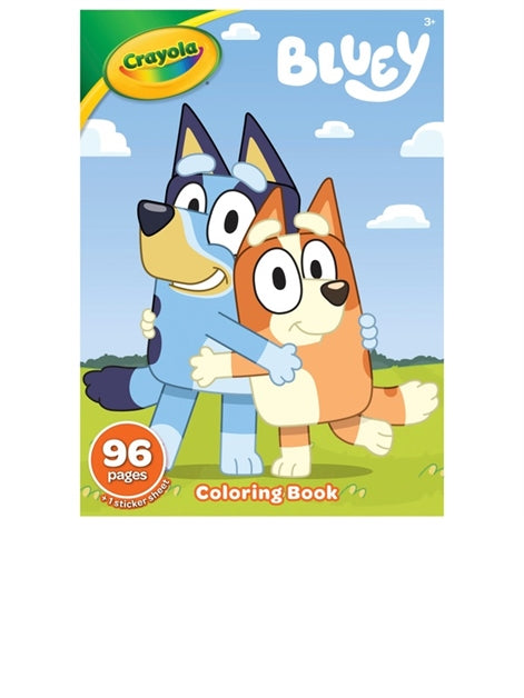 Crayola Bluey 96 Page Colouring Book