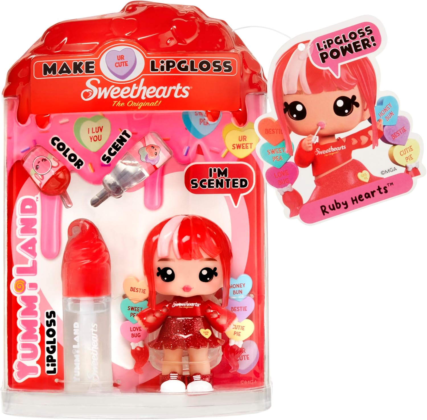 YummiLand Sweethearts Ruby Hearts Doll